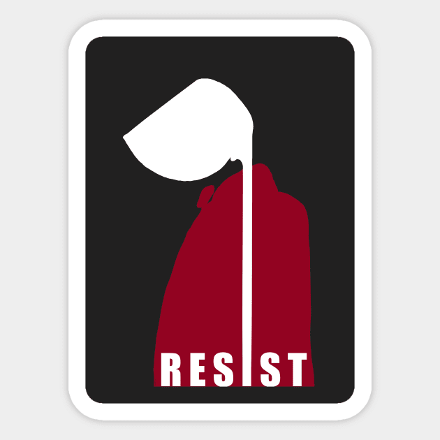 Women Rights Resist Supporting Sticker by Relaxing Art Shop